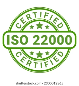 ISO 22000 Certified